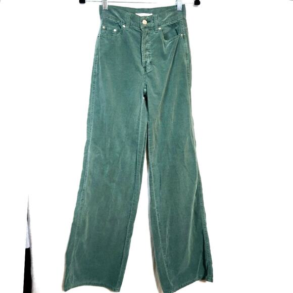 PacSun Sage Corduroy High Waisted Baggy Jeans - Picture 4 of 7
